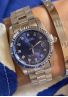 Montre Rolixa Argenter Fond Bleu GRAND