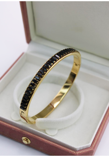 Bracelet Souma Zircone Noir...