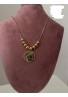 Collier Louisa perle en acier inoxydable