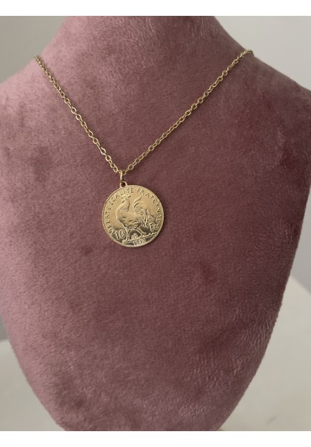 Collier simple Louisa en acier inoxydable