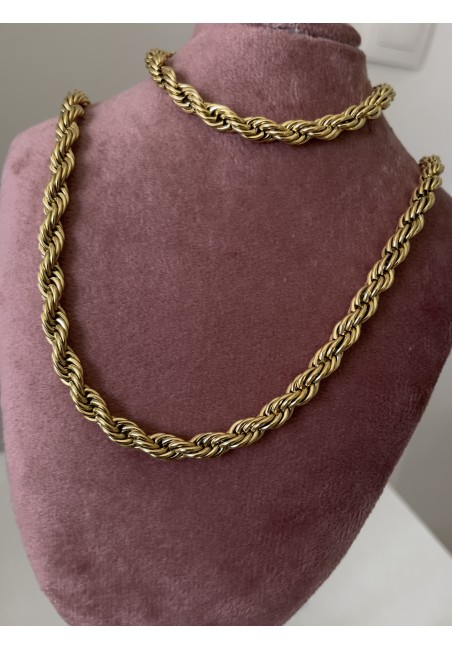 Collier et bracelet Inas en...