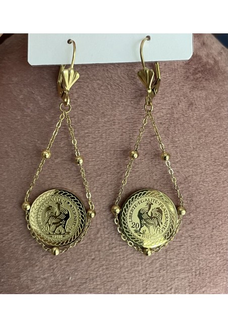 Boucle d'oreille louisa