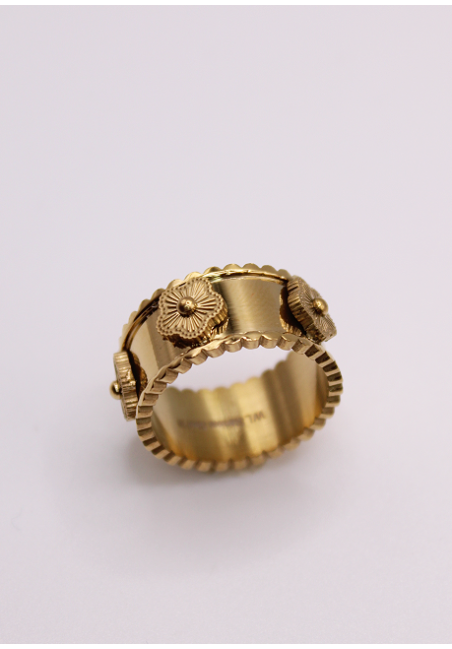 Bague Trèfle Dorée